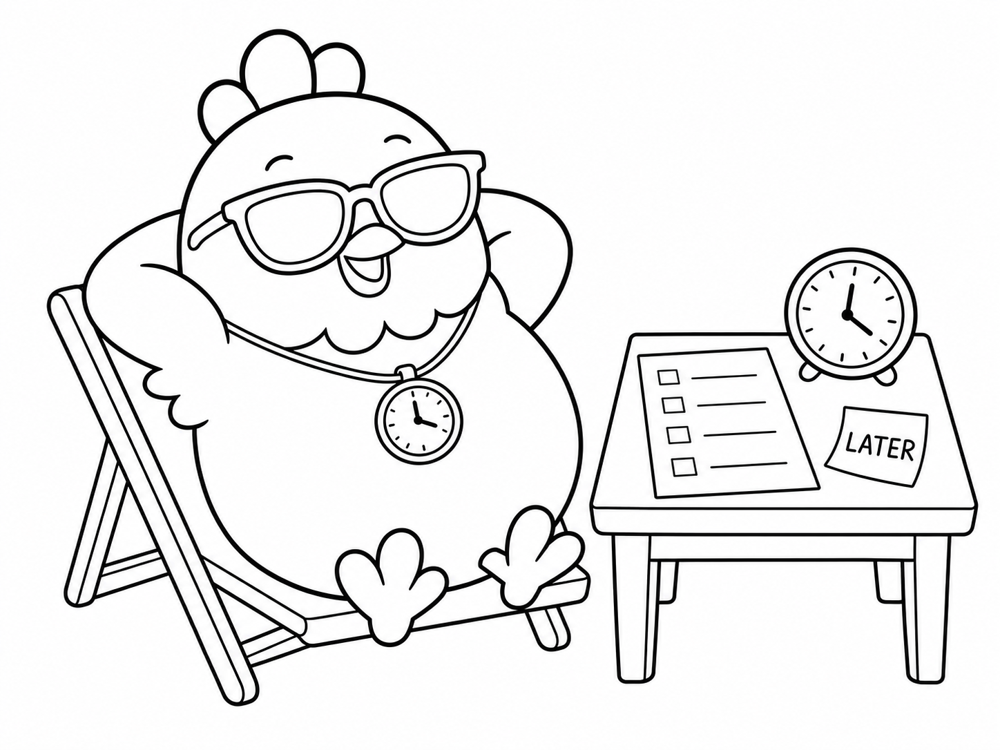 The Procrastinating Chicken